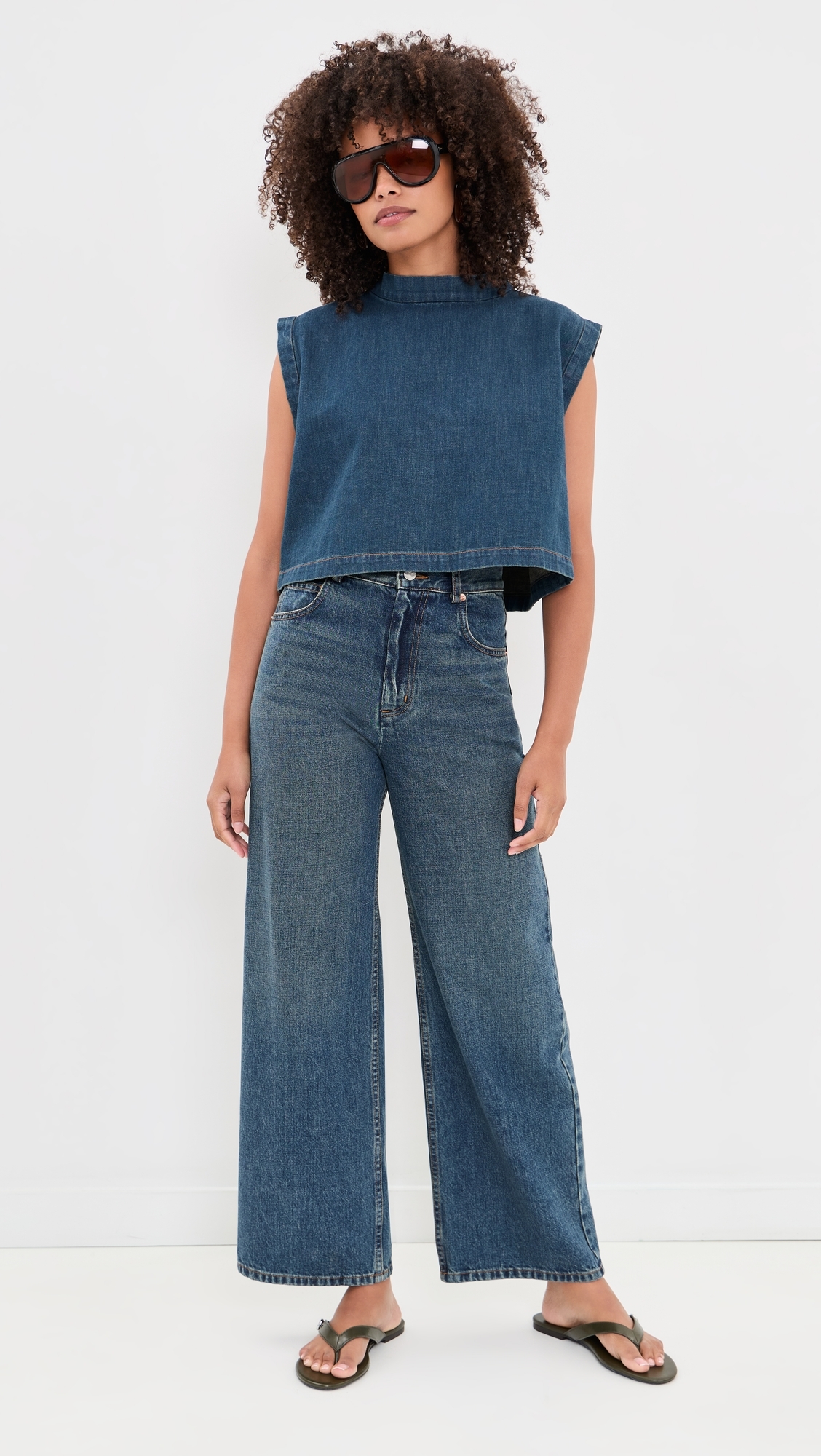 Bacchus Top Muddy Indigo