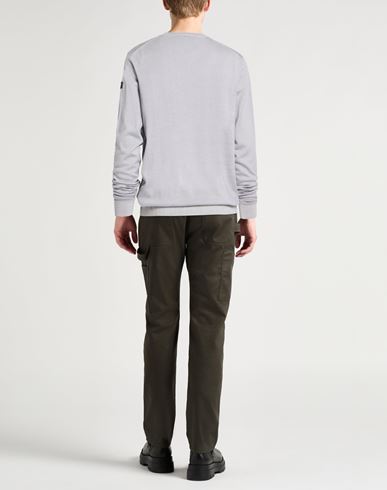 Man Sweater Grey Size M Virgin Wool