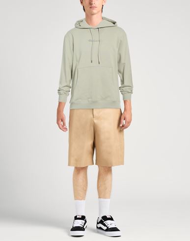 Man Sweatshirt Sage green Size L Organic cotton