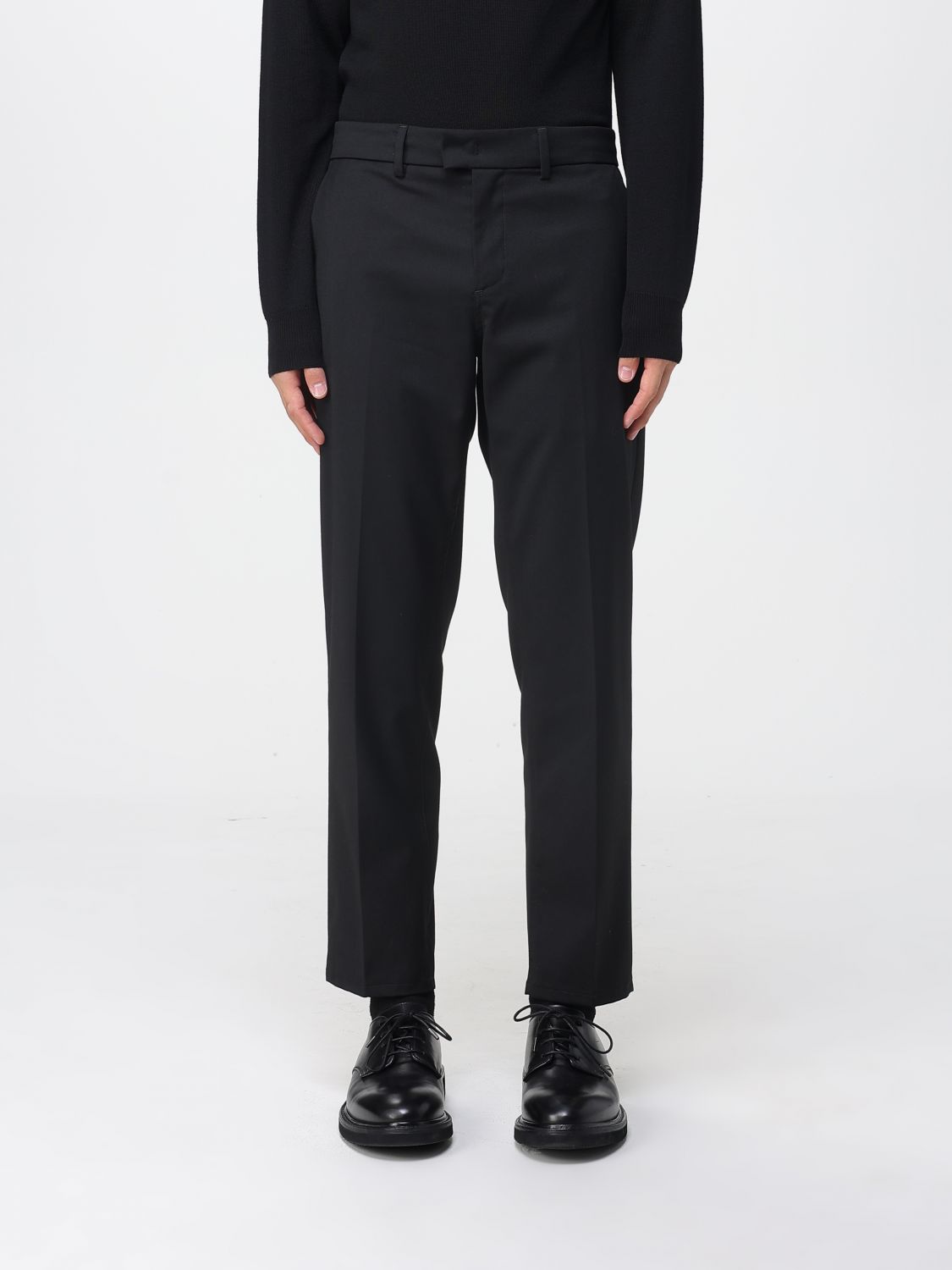 Pants Men color Black