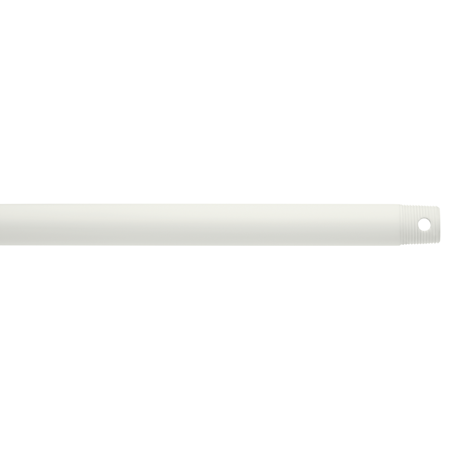 72" Ceiling Fan Downrod in White Powder Coat