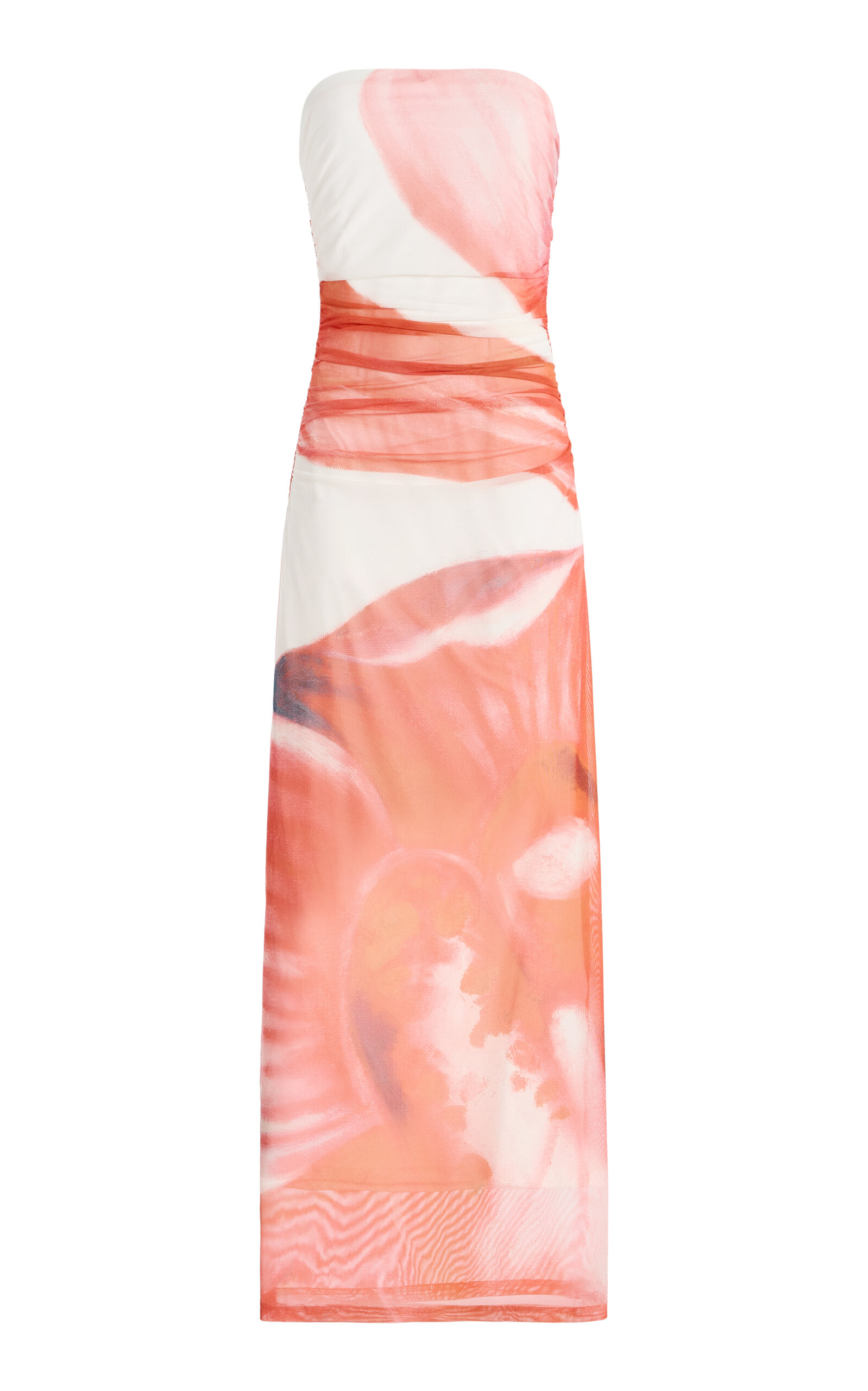Exclusive Sura Floral Strapless Maxi Dress - Moda Operandi