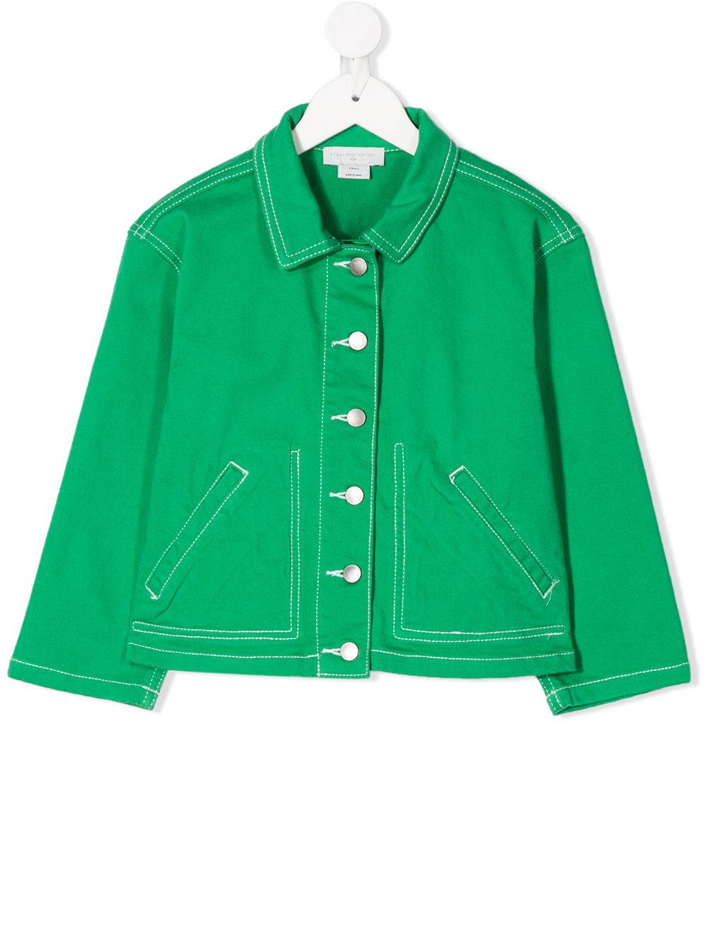 Relaxed fit jacket - Green