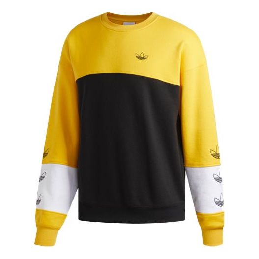 Originals Rivalry Crew Casual Sweatshirt Men Yellow