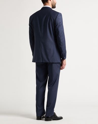 Man Suit Navy Size 46 Wool