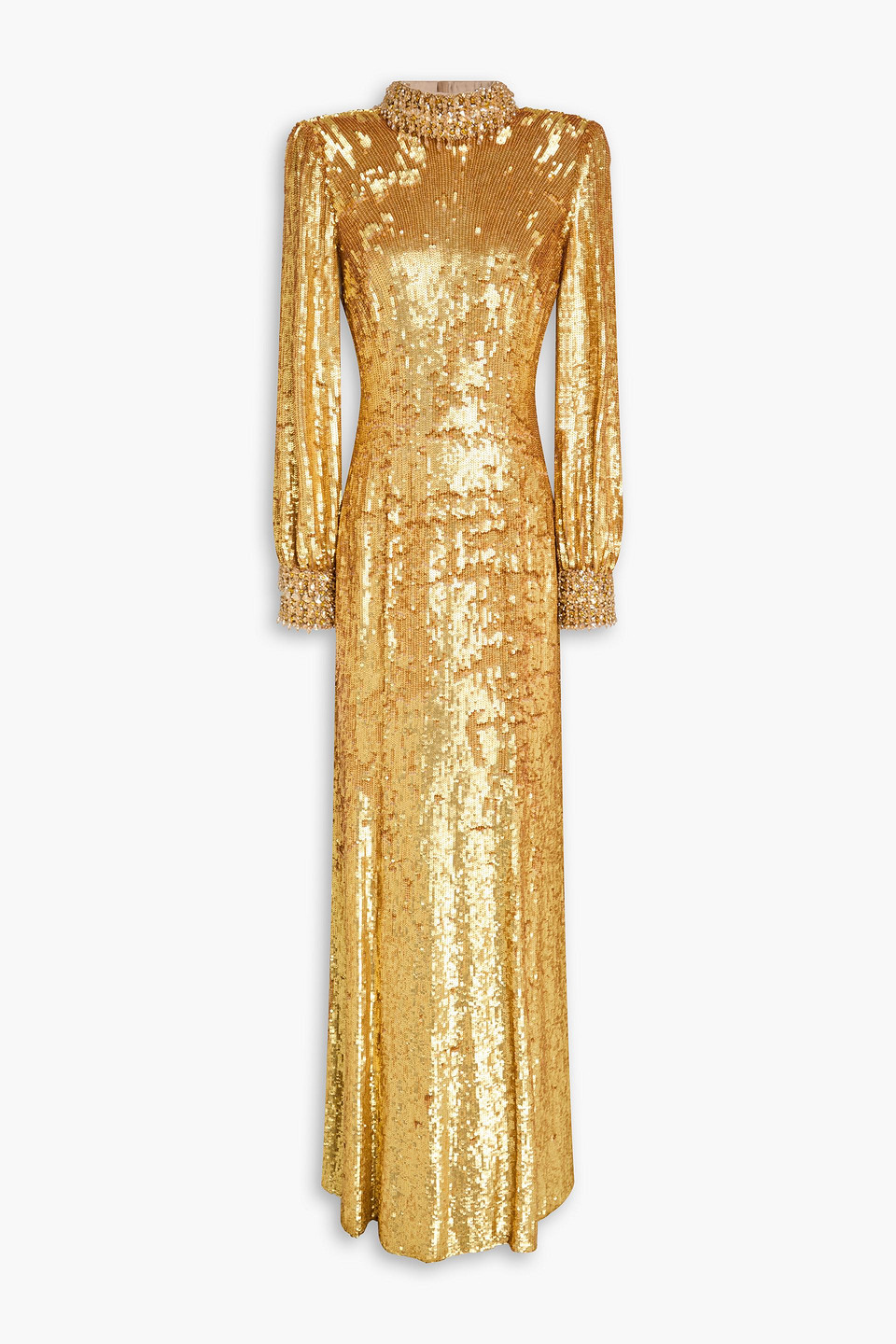 Opera embellished tulle gown - Metallic - UK 12