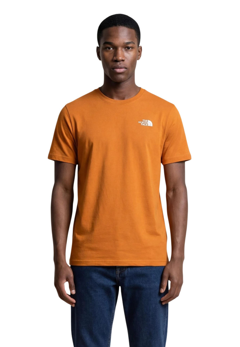 Orange Crew Neck T-Shirt