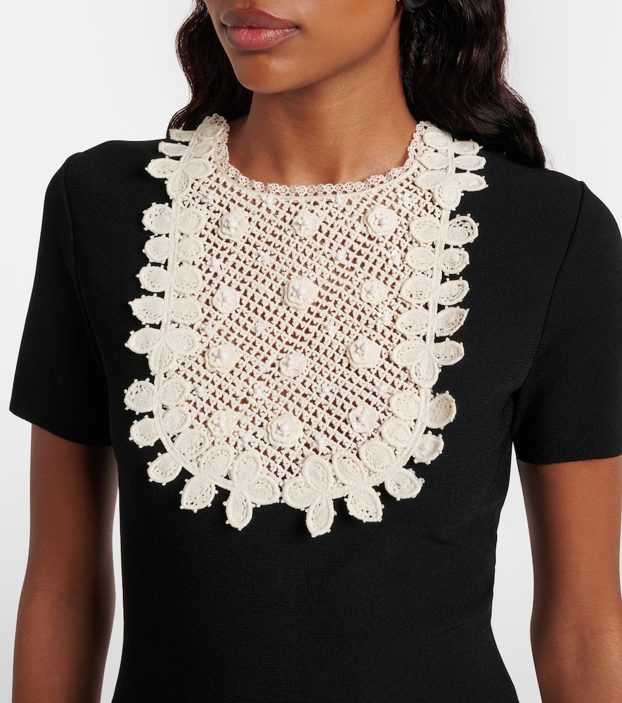 Crochet minidress