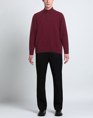Man Turtleneck Burgundy