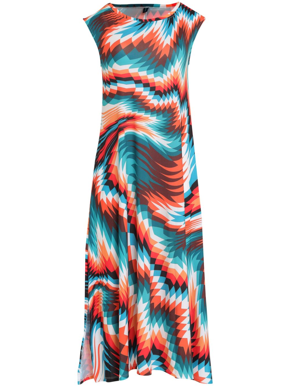 Tie dress - Blue