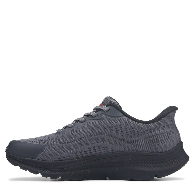 Men's Slip-Ins Go Run Consistent 2.0 Sneakers (Grey/Black/Red)