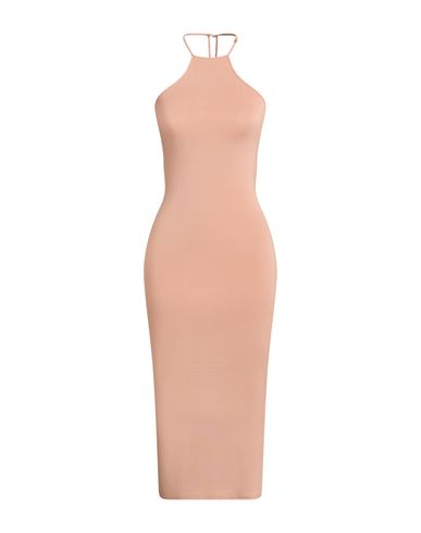 Woman Midi dress Blush Size XS Viscose, Elastane