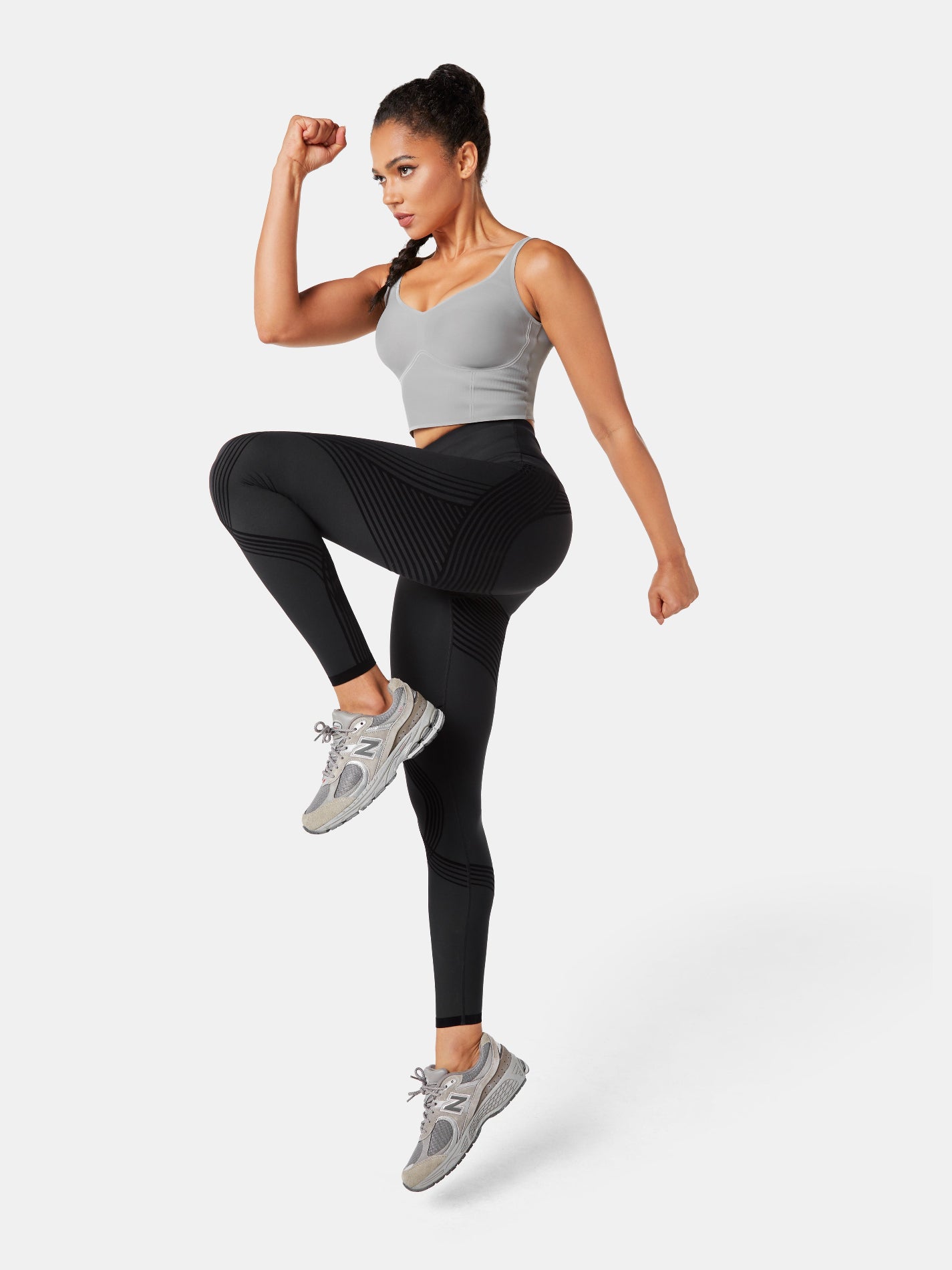 Body Sculpt Side Pocket Leggings - Black