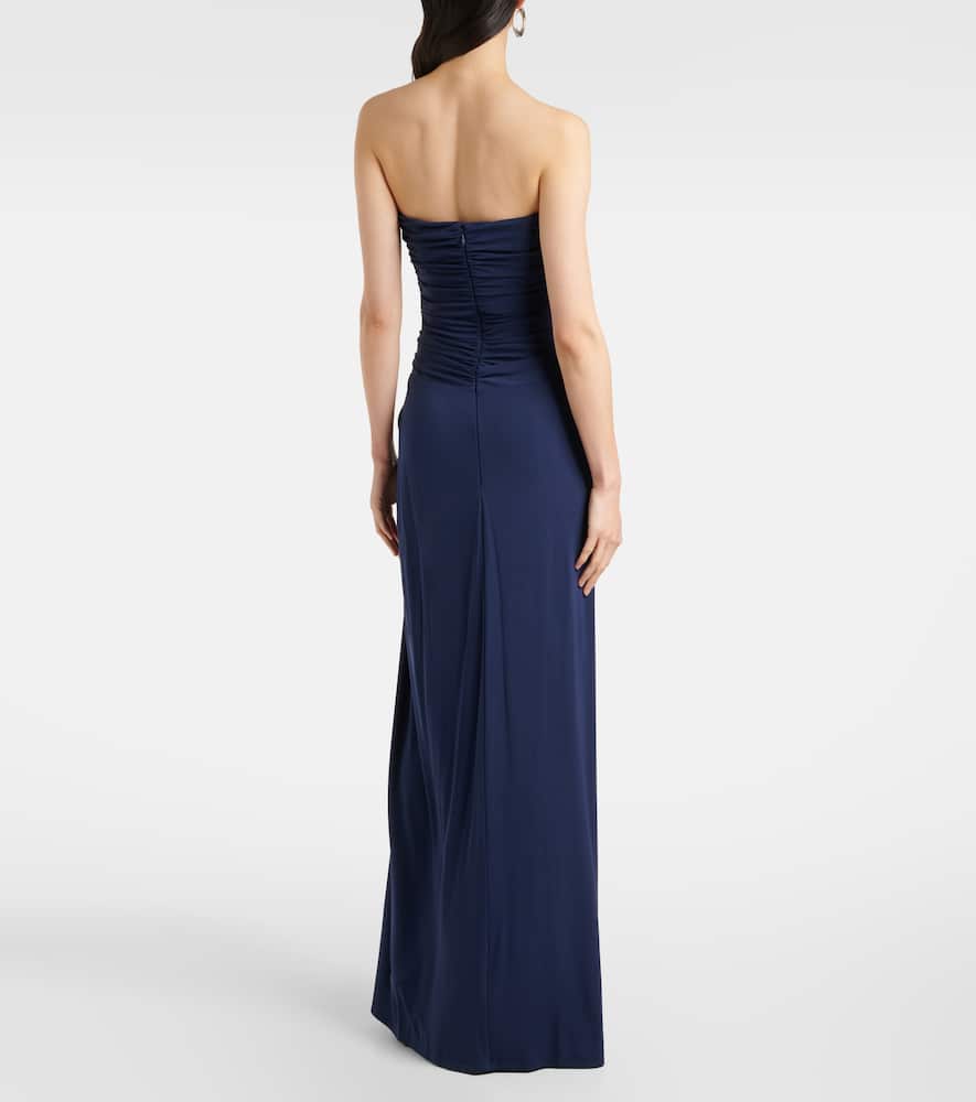 Emma draped corset gown