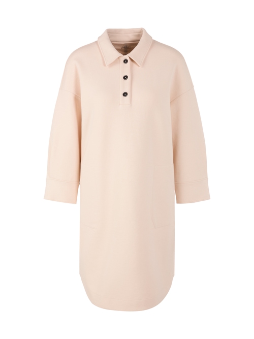 Marc Cain Soft sweatshirt dress, white, 44 N