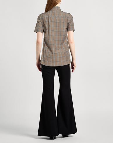Woman Shirt Sand Size 10 Silk