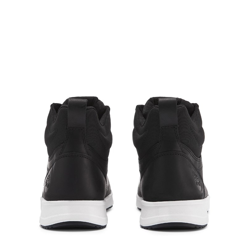 Men's Parker Street Mid Sneaker Boots (Black)