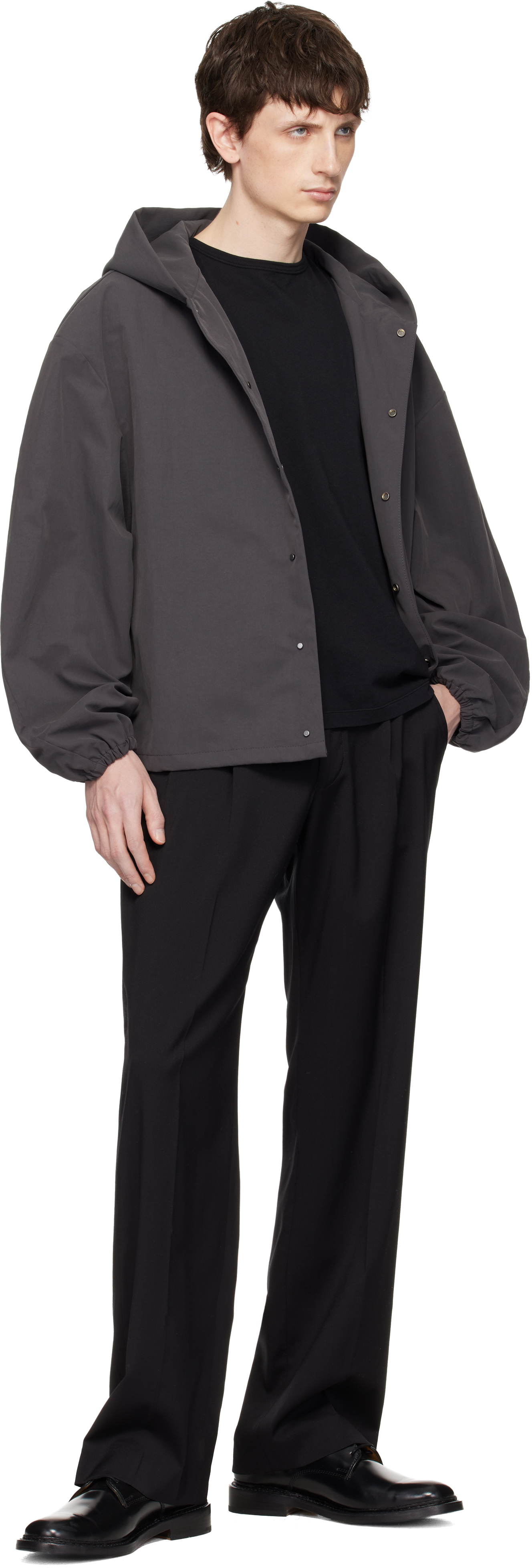 Gray Orb Shell Jacket