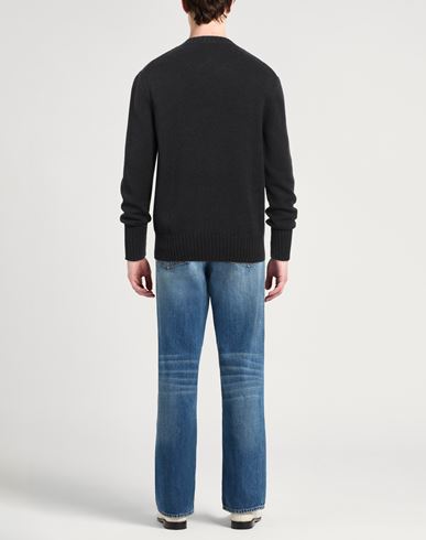 Man Sweater Charcoal Size L Cotton, Viscose