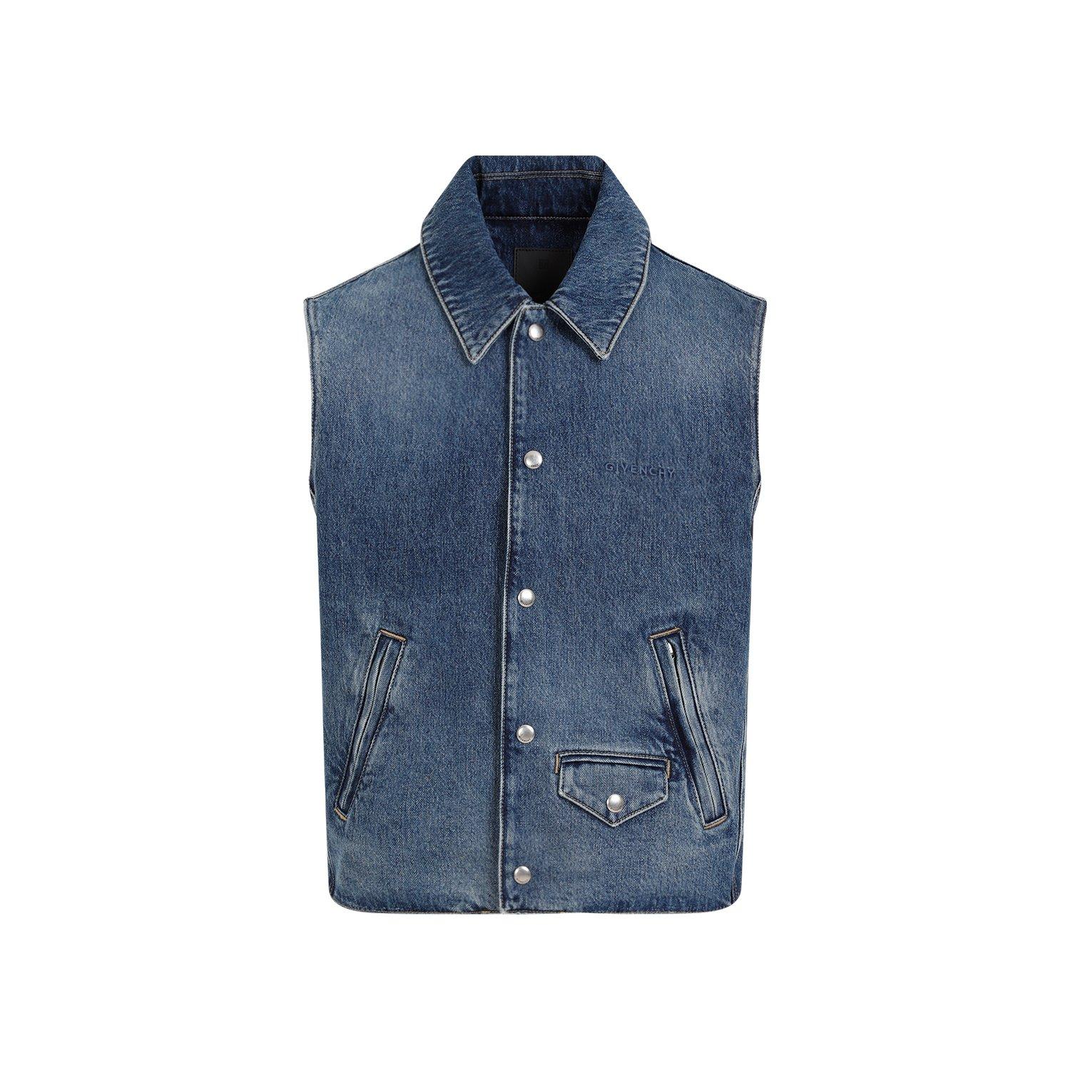 - Denim Cotton Vest
