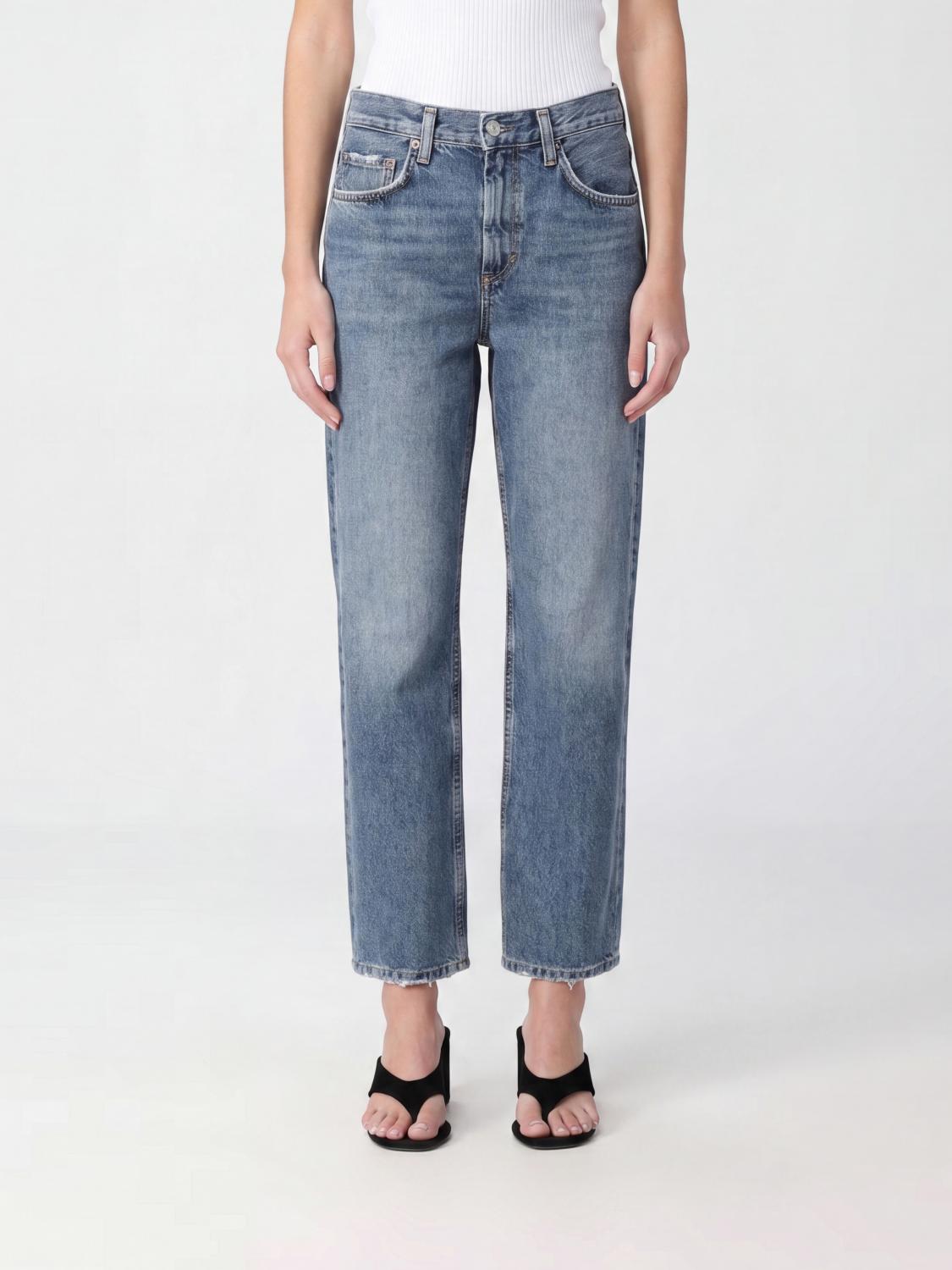 Jeans Woman color Denim