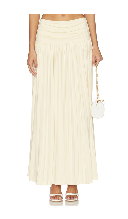 MORE TO COME Remi Maxi Skirt in Yellow. - XL also in