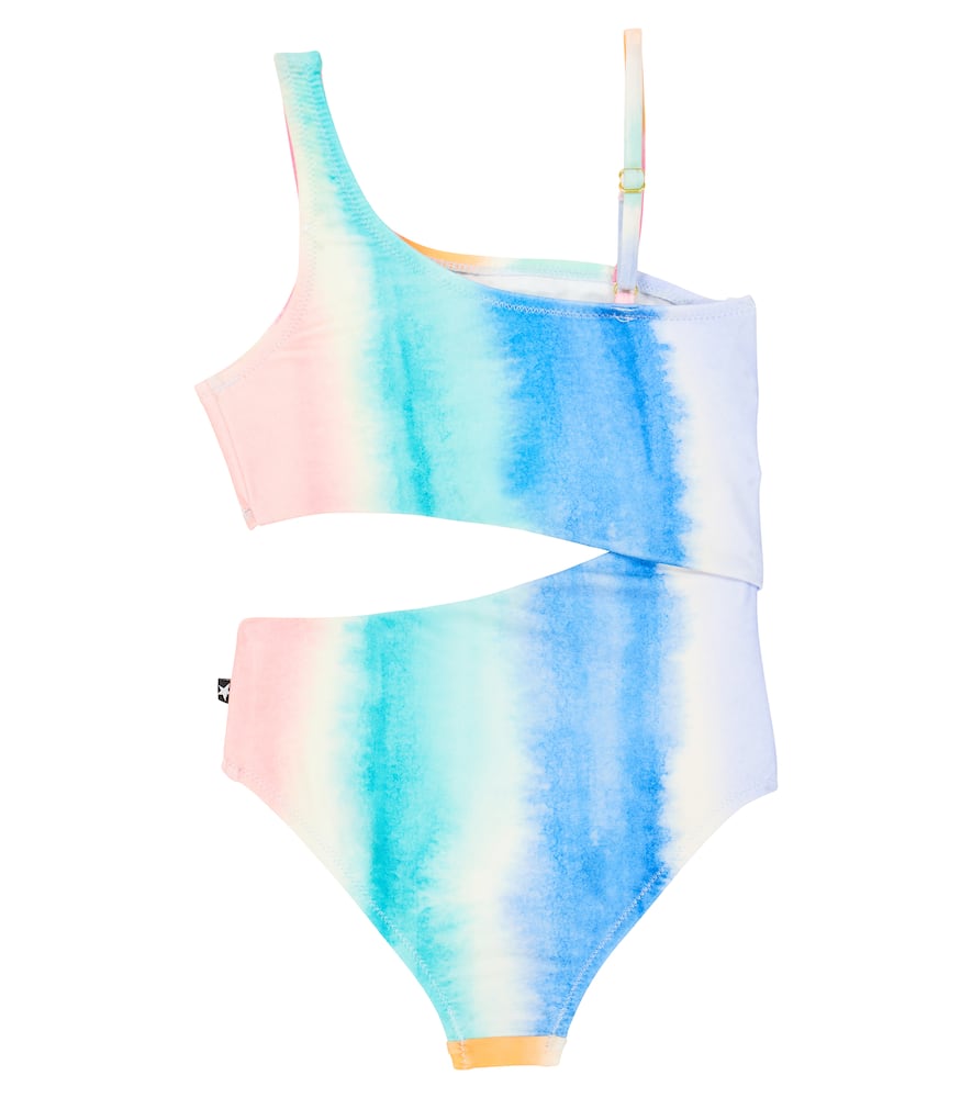 Molo Naan tie-dye cutout swimsuit