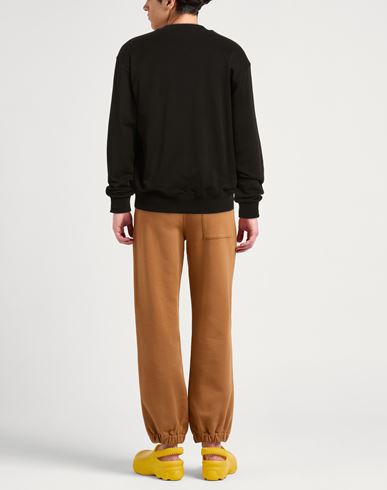 Man Sweatshirt Black Size L Cotton