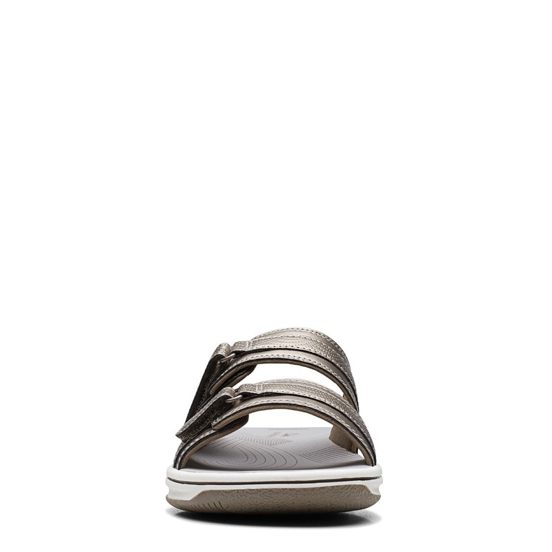 Women's Breeze Piper Slide Sandals (Pewter Fabric)