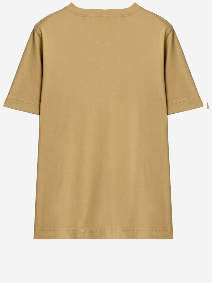 Beige Logo T-Shirt