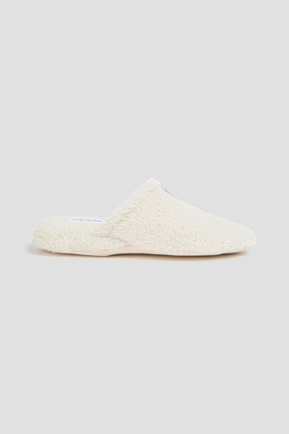 Shearling slipppers - White - EU 39