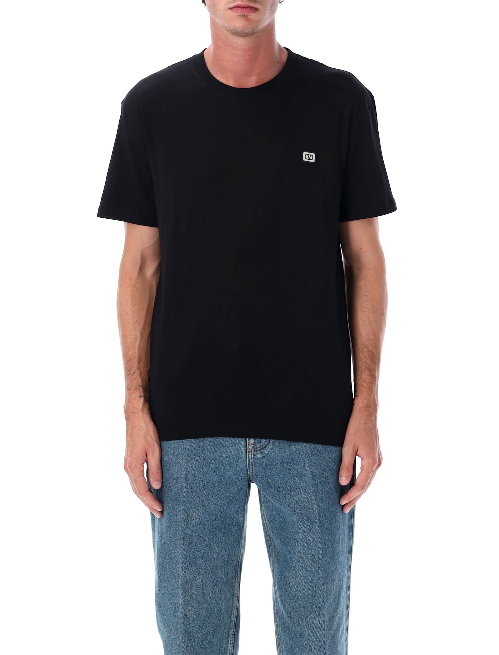 Black Crew Neck T-shirt