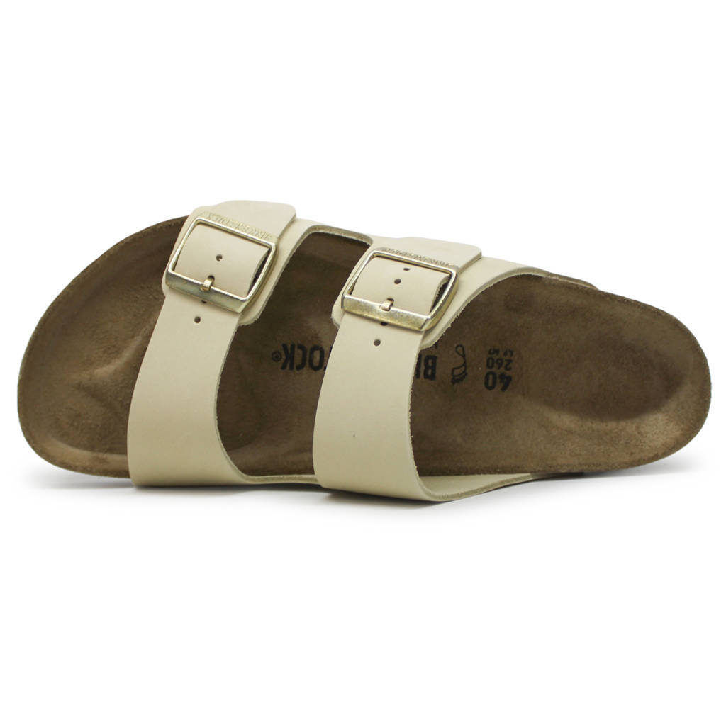 Birkenstock Arizona BS Nubuck Leather Unisex Slides Sandals