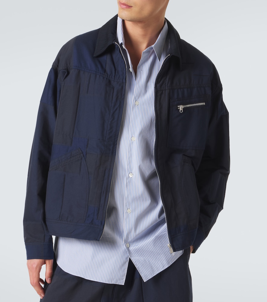 Comme des Garçons Homme Cotton-blend blouson jacket
