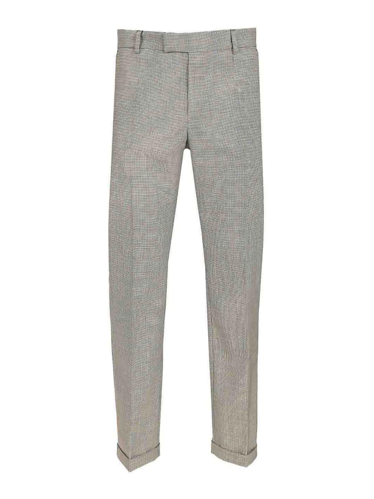 Pied De Poule Trousers