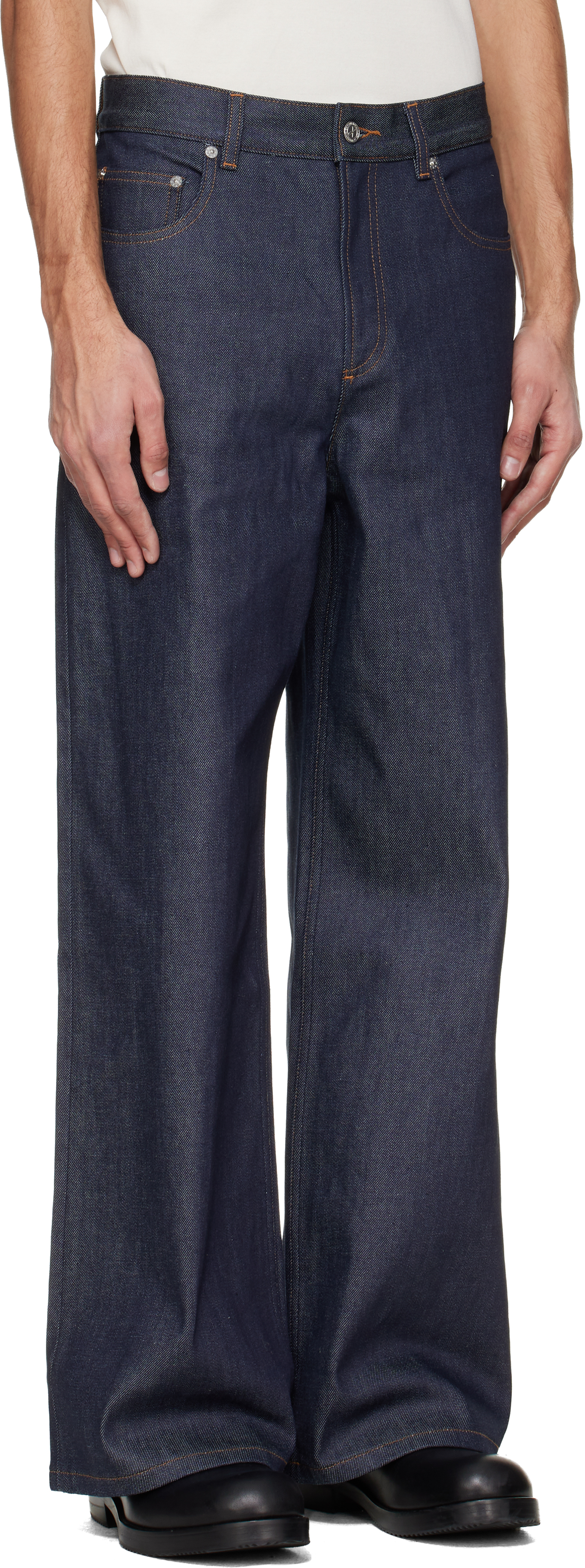 Navy Clyde Jeans