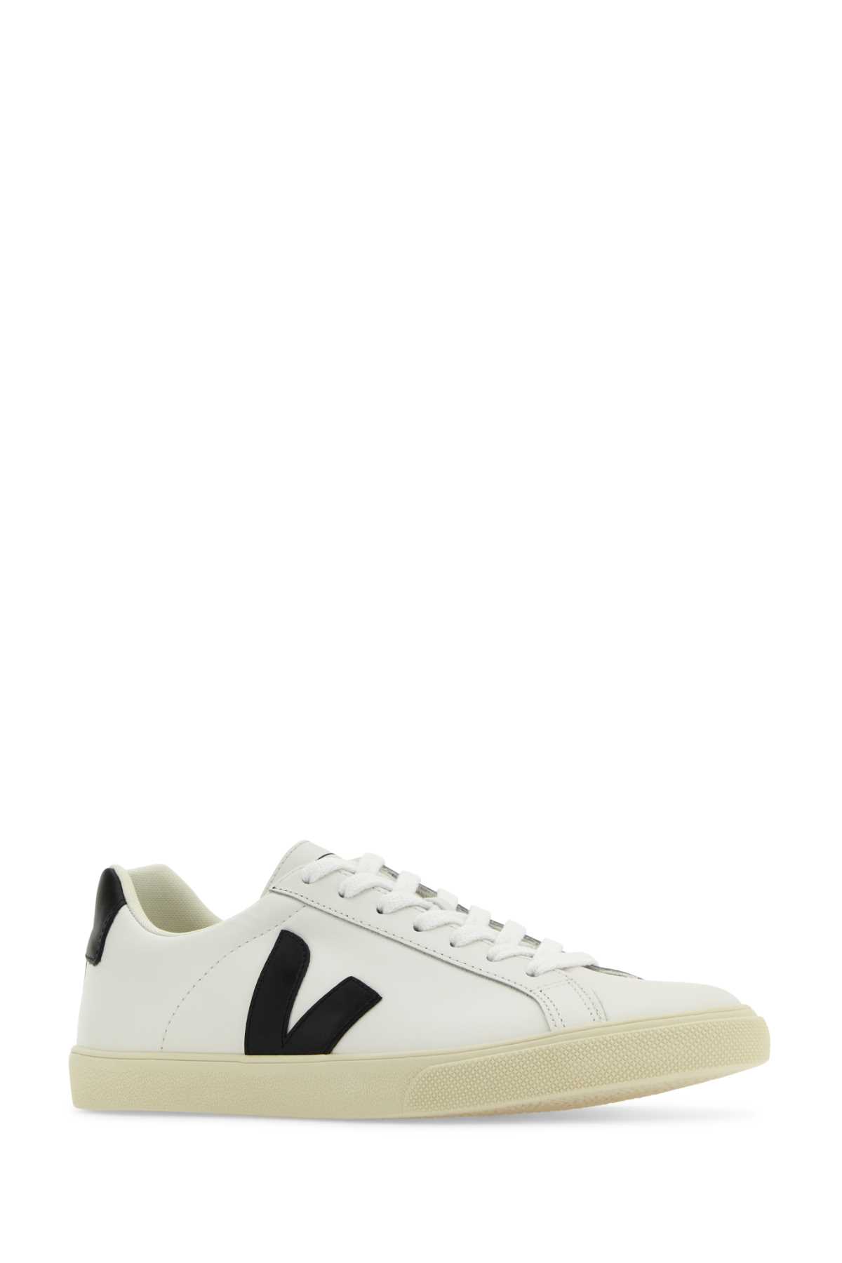 White Leather Esplar Sneakers