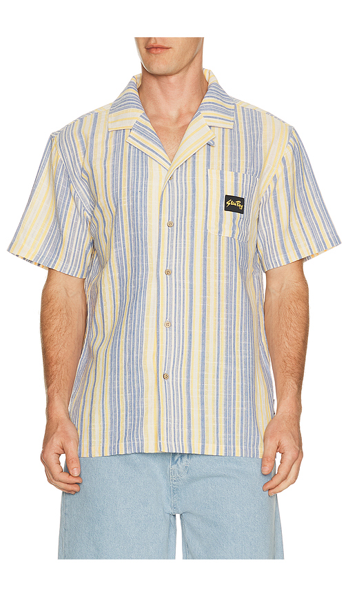 STAN RAY Tour Shirt in Yellow,Blue. M. Also in L, S, XL/1X