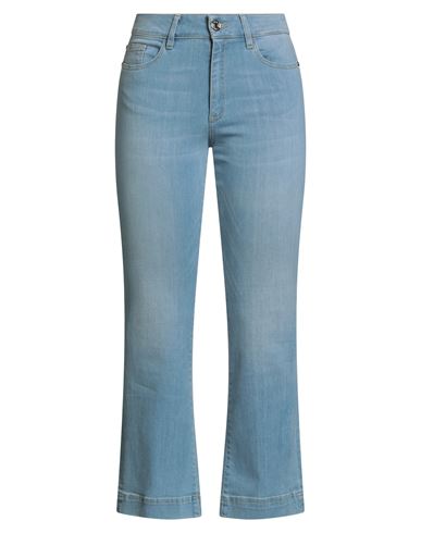 Woman Jeans Blue Size 26 Cotton, Organic cotton, Elastomultiester, Elastane