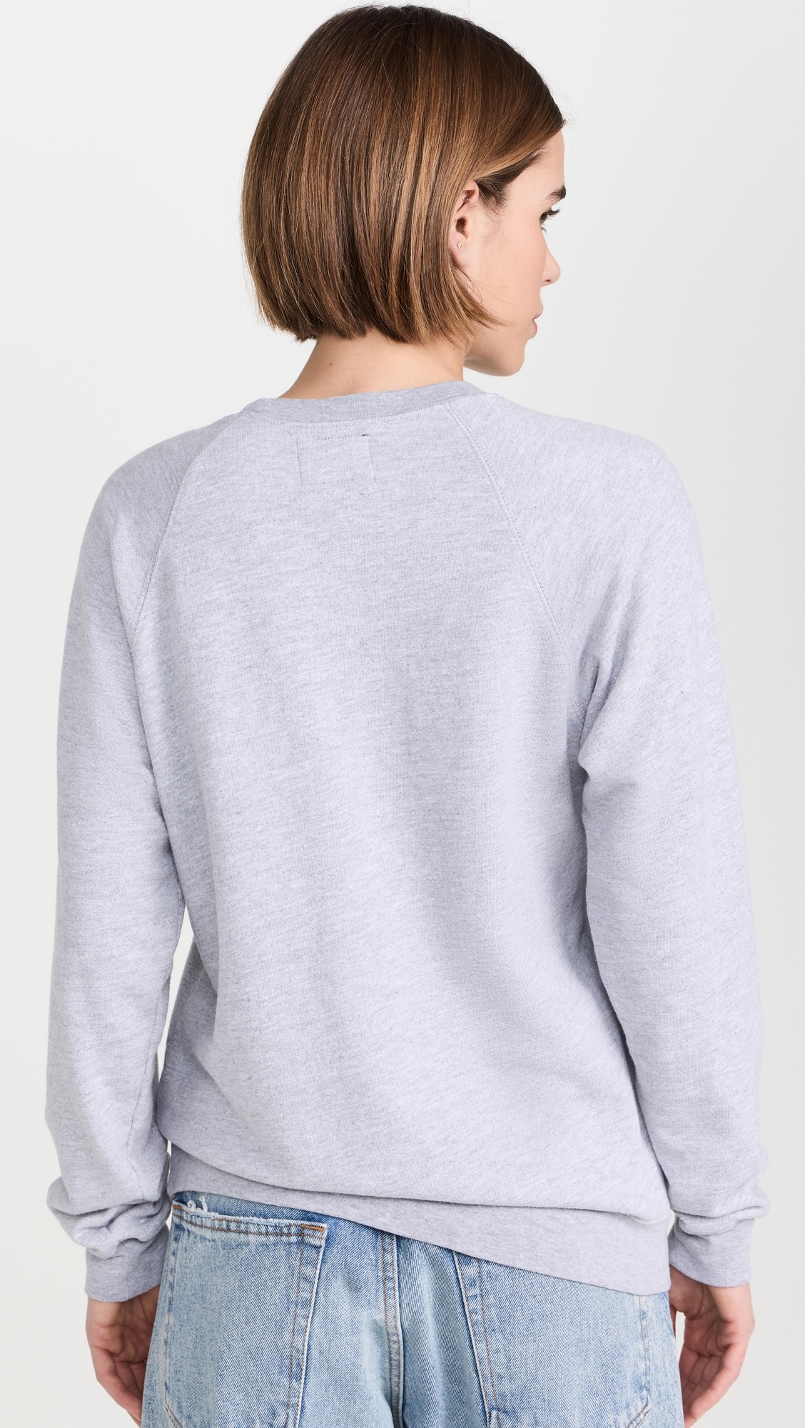 USA Sweatshirt Vintage Heather Grey