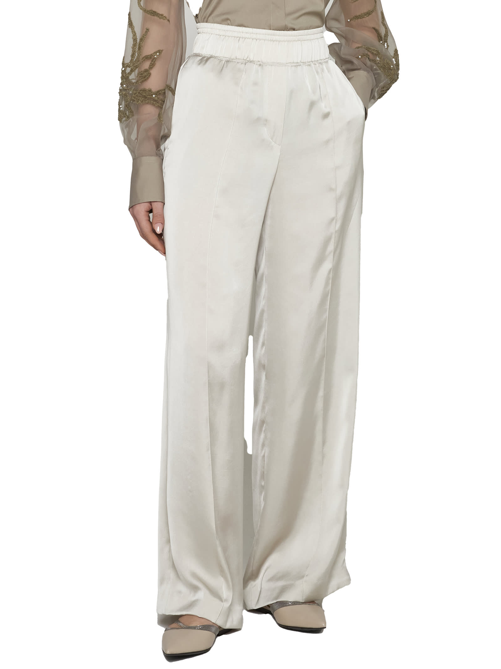 Soft Techno Satin Pyjama Trousers