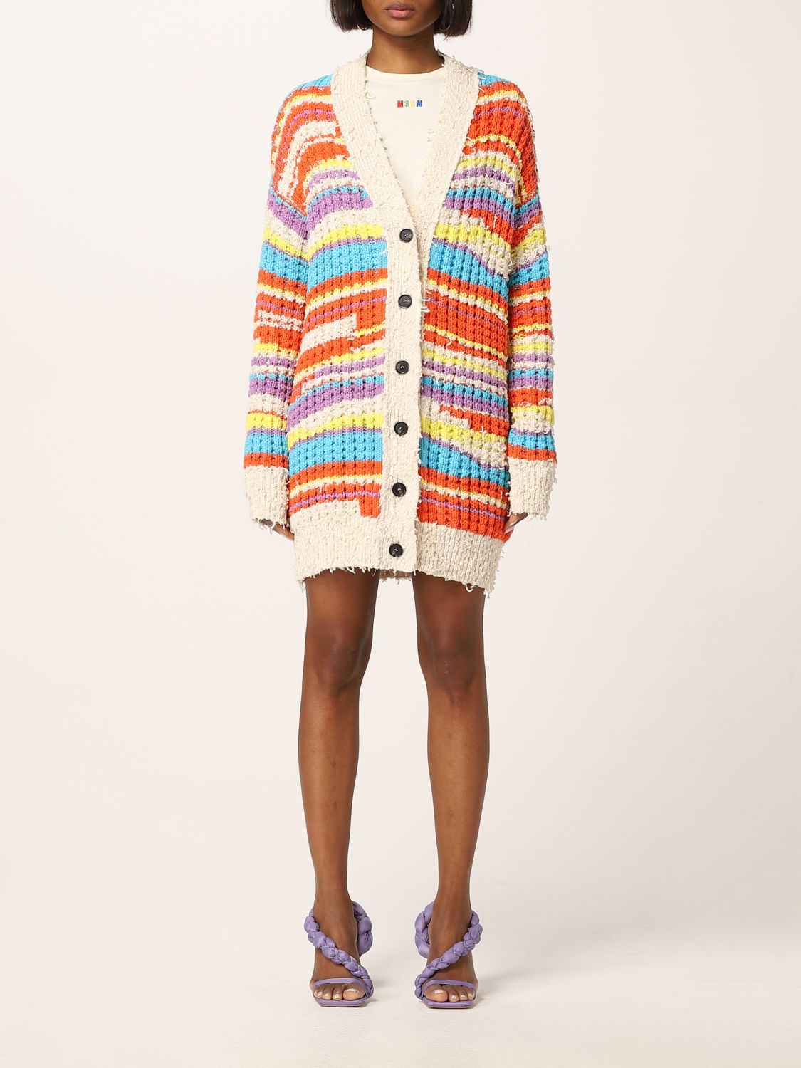 Cardigan Women colour Multicolor