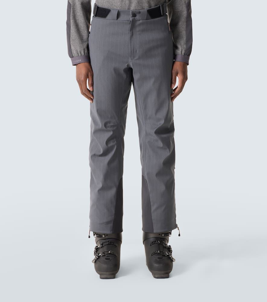 Indren pinstripe wool-blend ski pants