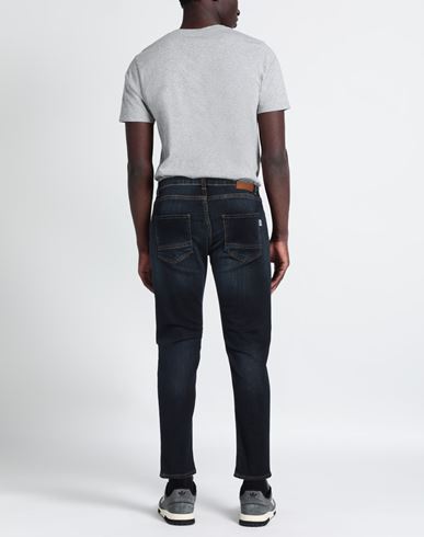 Man Jeans Blue Size 31 Cotton, Elastane