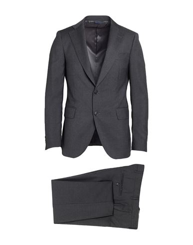 Man Suit Charcoal Size 36 Virgin Wool