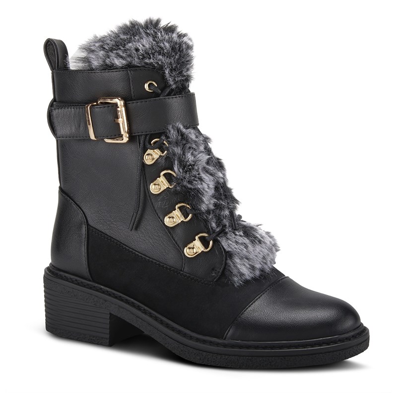 Women's Hilvia Boots (Black)