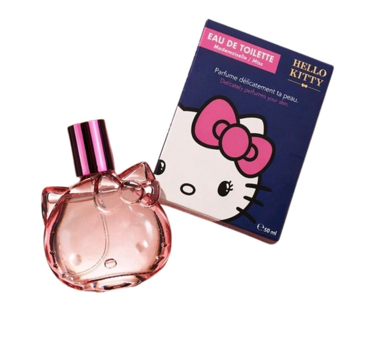 Hello Kitty Cute Cat Face Ladies Eau De Toilette Perfume Spray – In Pink