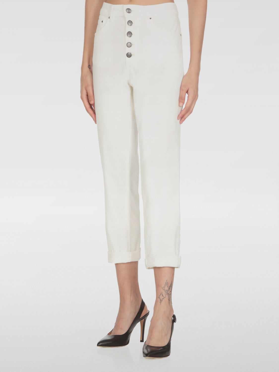 Pants Woman color White