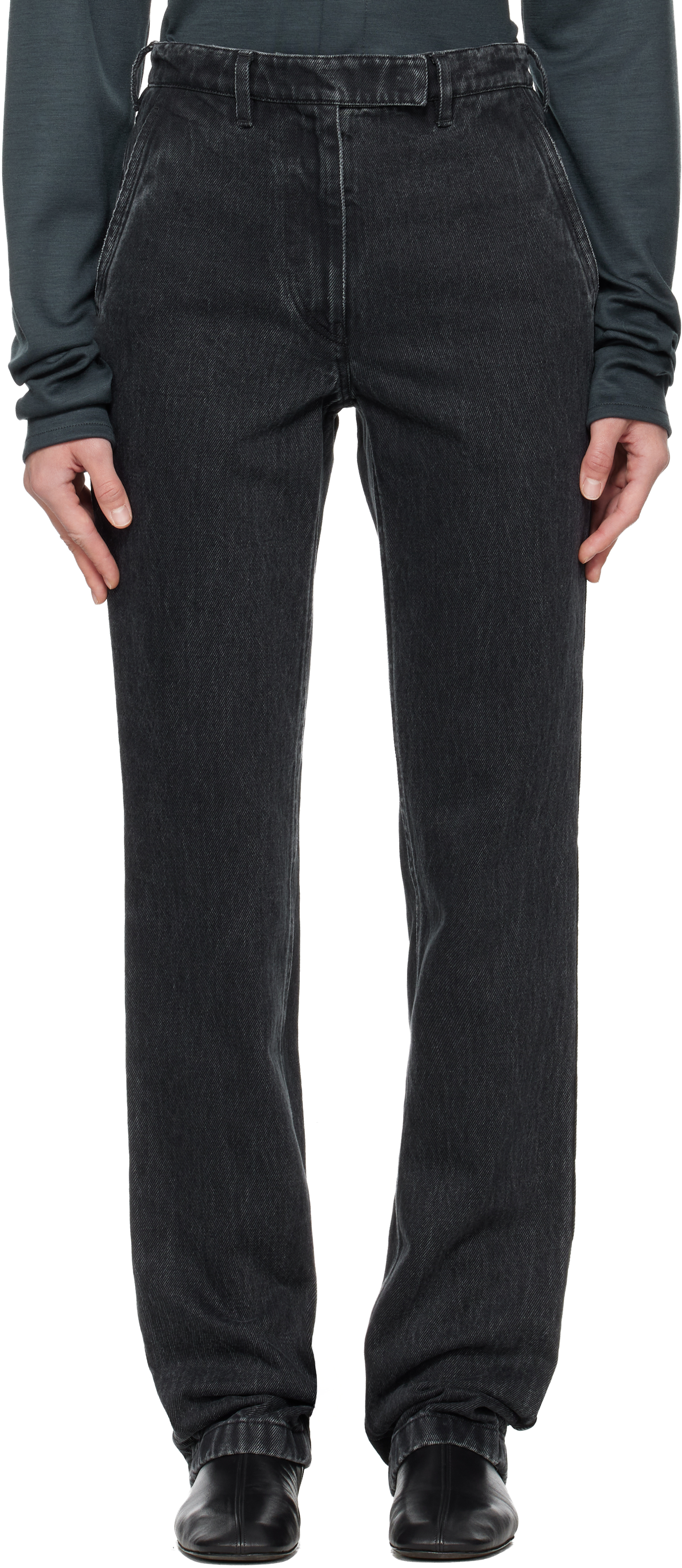 Black Faded Jeans