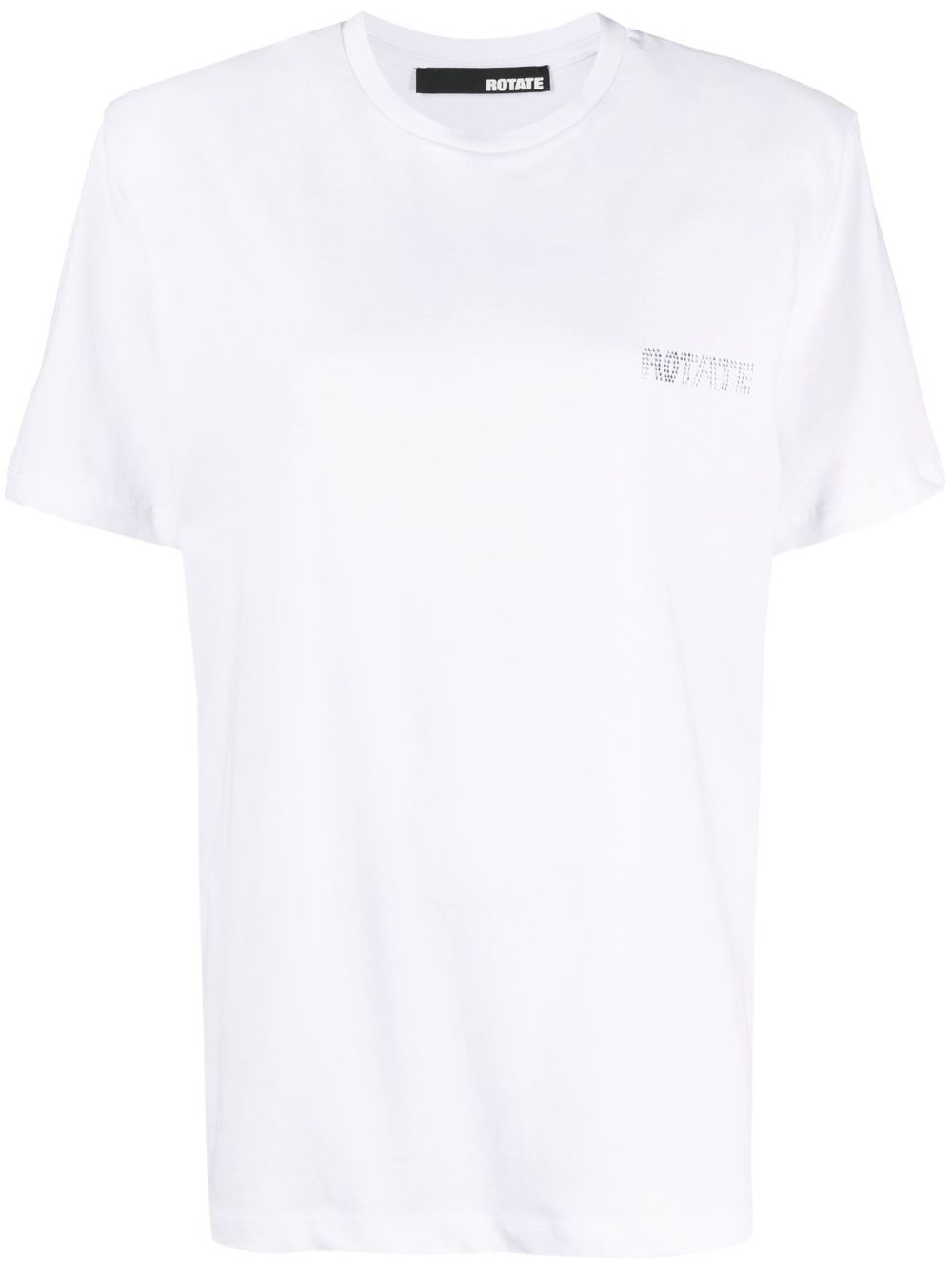 Logo-print organic-cotton T-shirt - White